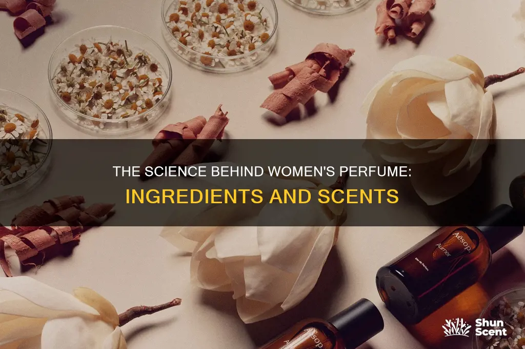 what is womens perfume made of