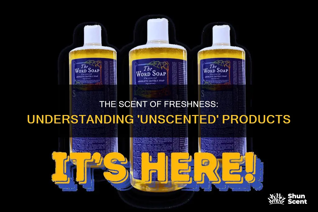 what is word for no fragrance added