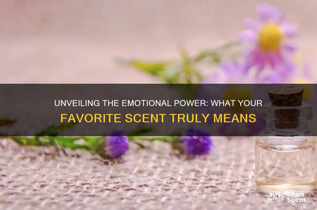 what is your favorite scent meaning