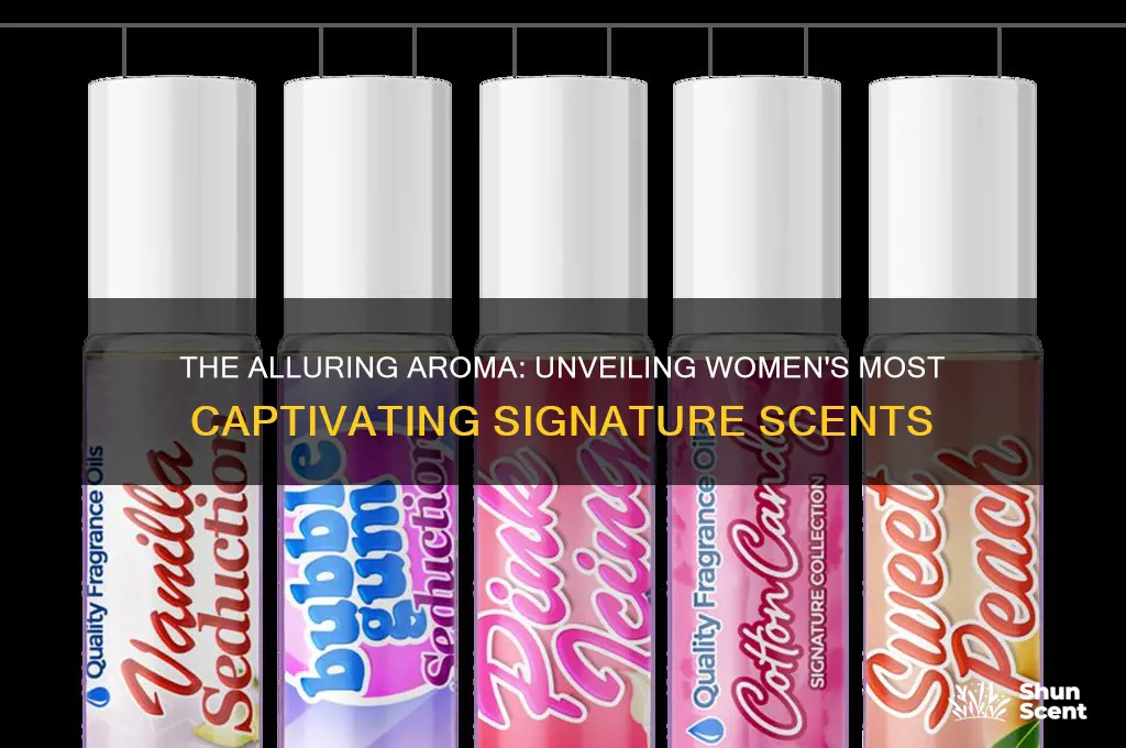 what is your favorite scent on a woman