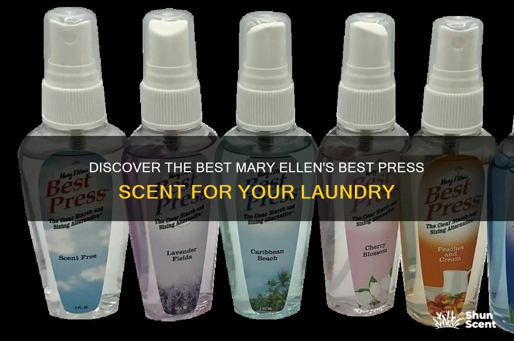 what isthevestmary ellen best press scent