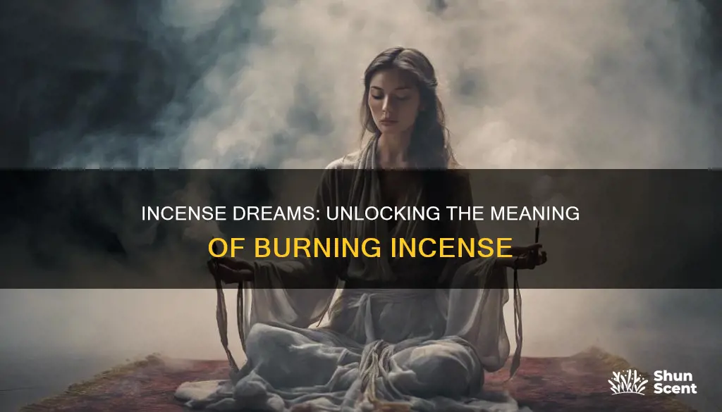 what it means to dream about burning incense