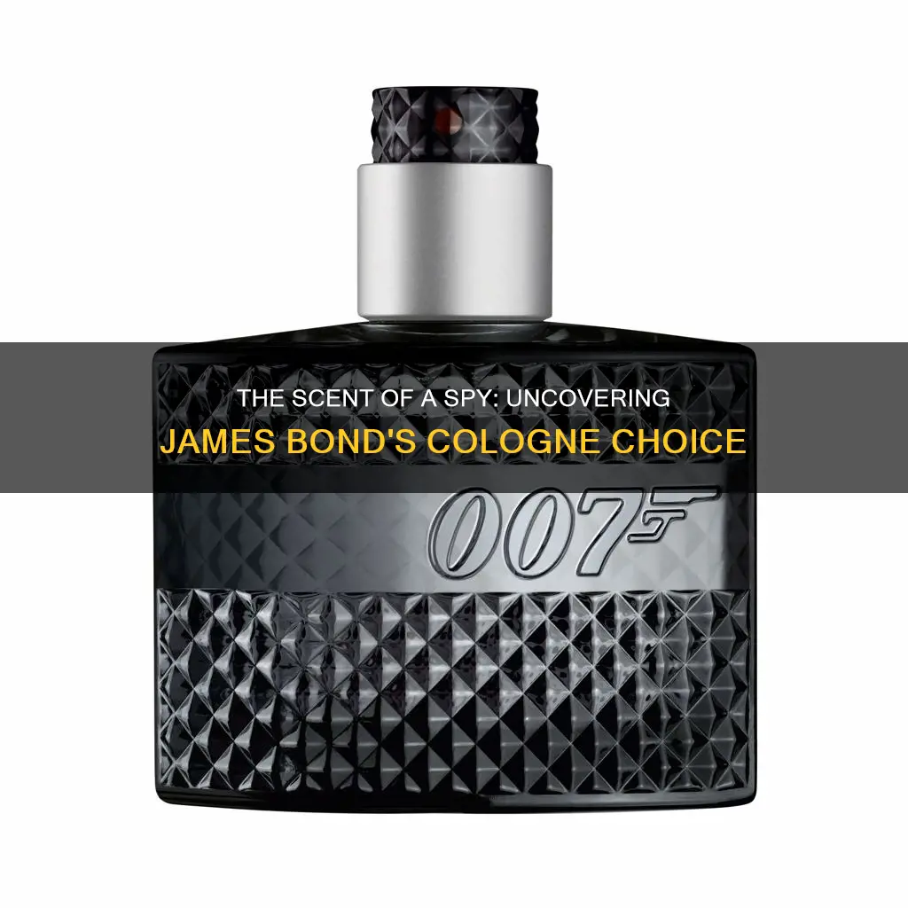 what james bond cologne smells like