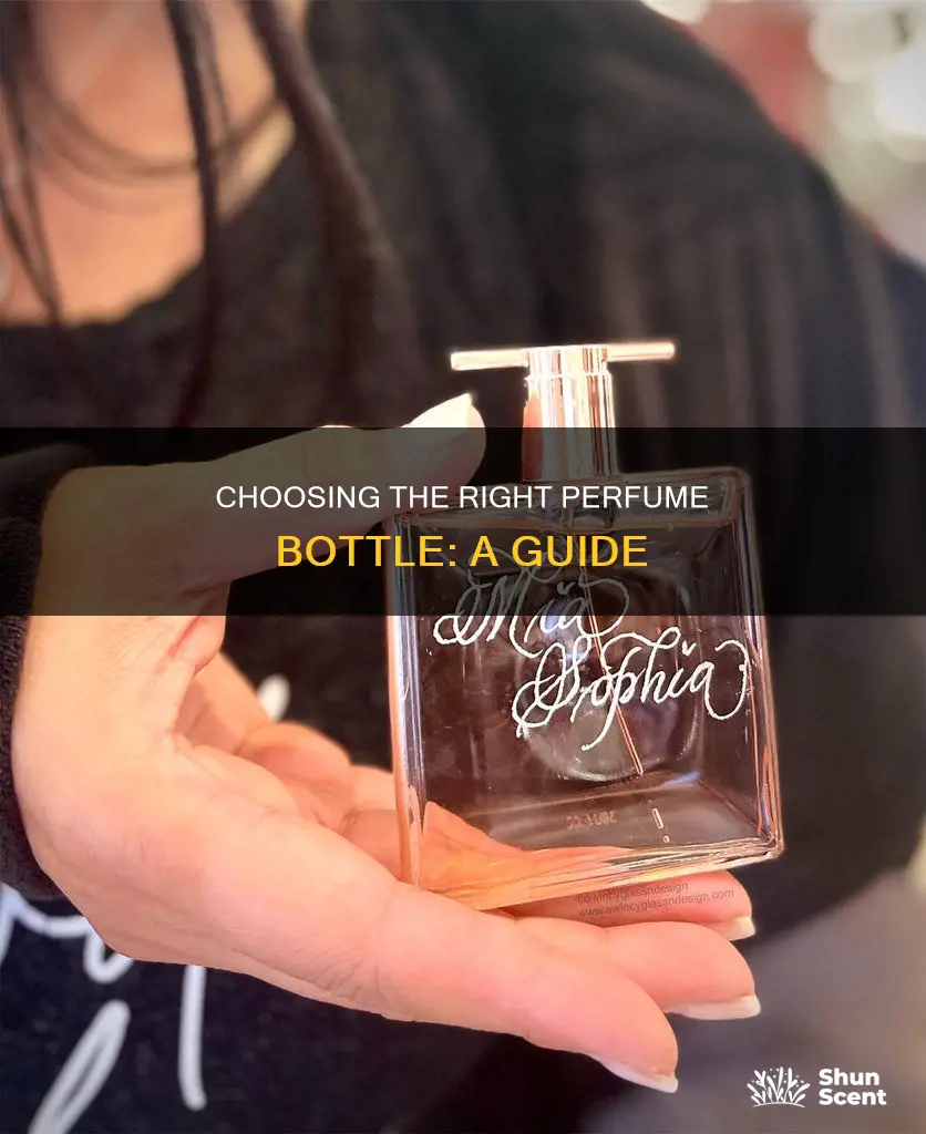 what kind of bottles for perfume