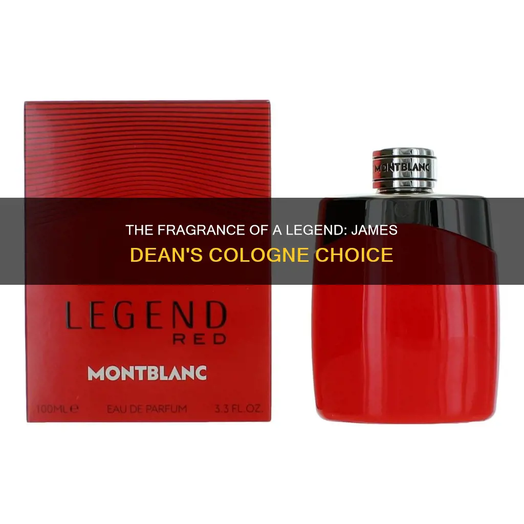 what kind of cologne did james dean wear