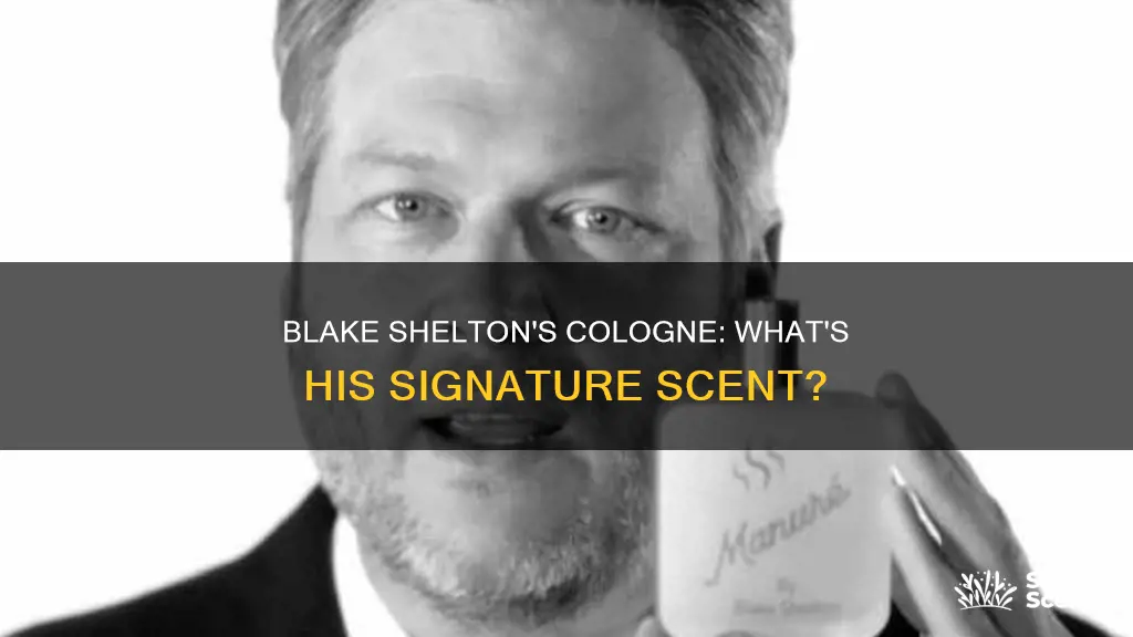 what kind of cologne does blake shelton wear