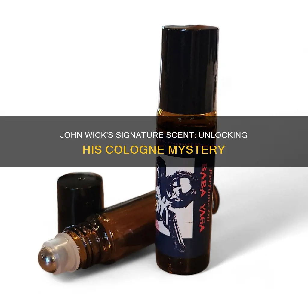 what kind of cologne does john wick wear