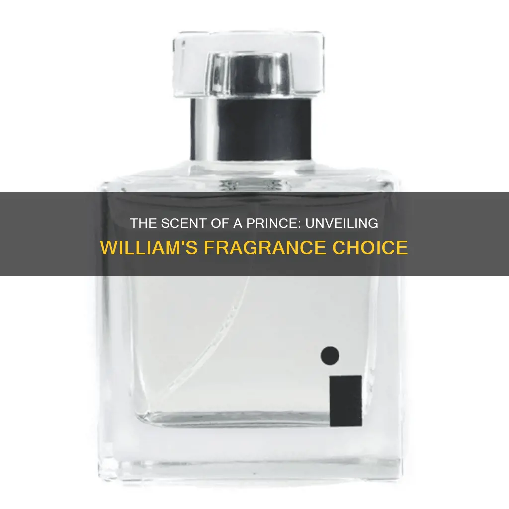 what kind of cologne does prince william wear