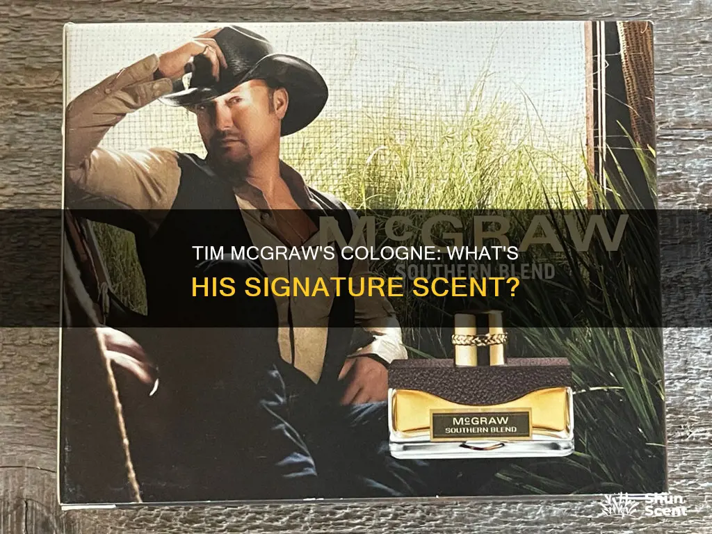 what kind of cologne does tim mcgraw wear