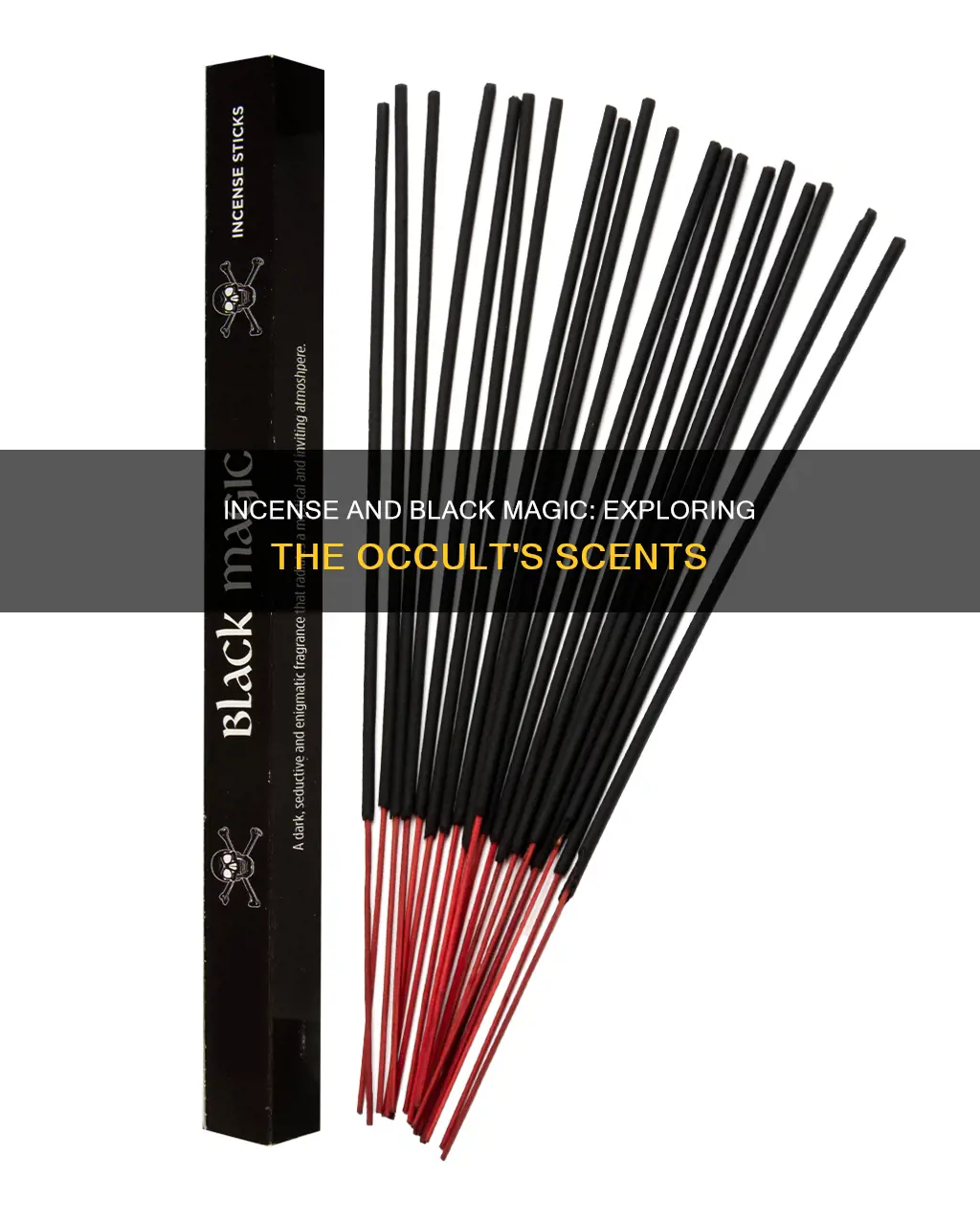 what kind of incense is used in black magic