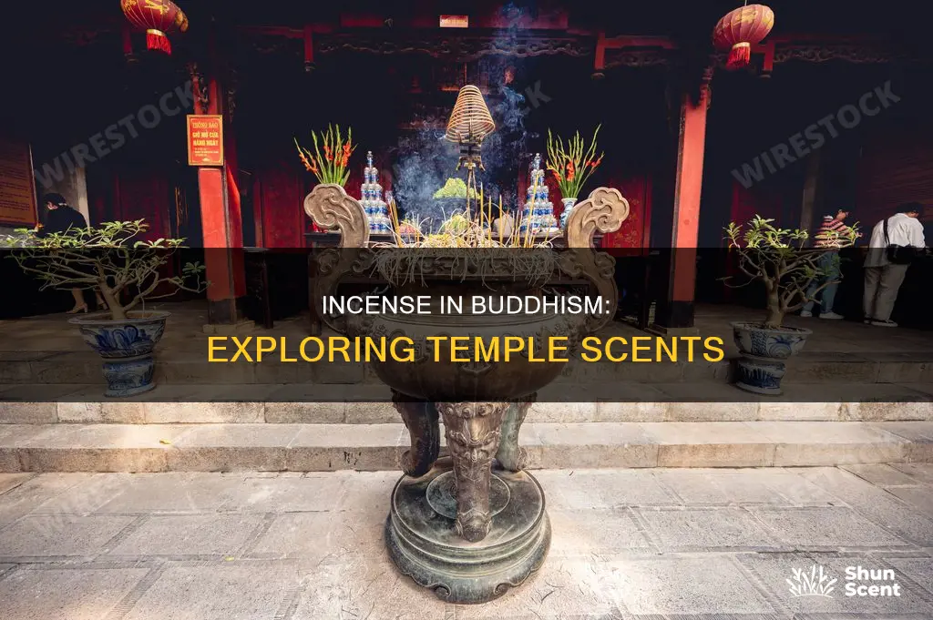what kind of incense is used in buddhist temples