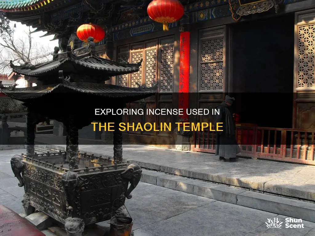 what kind of incense is used in the shaolin temple