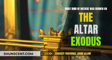 Incense Burned on the Altar: Exodus Explained
