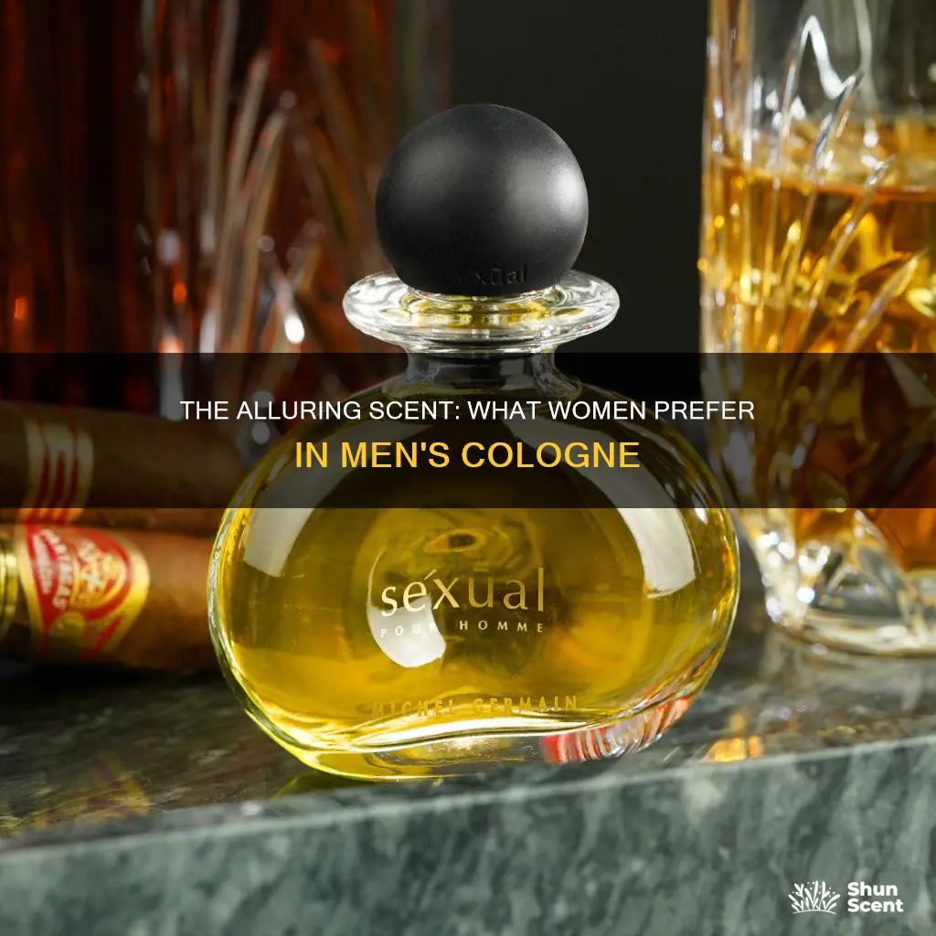 what kind of men cologne women prefer