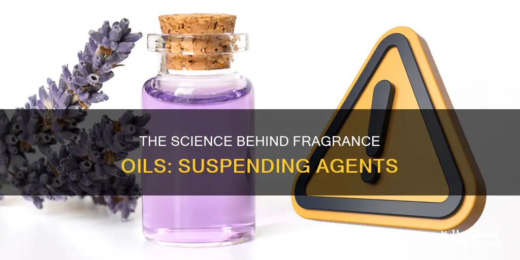 what kind of oil is fragrance oil suspended in
