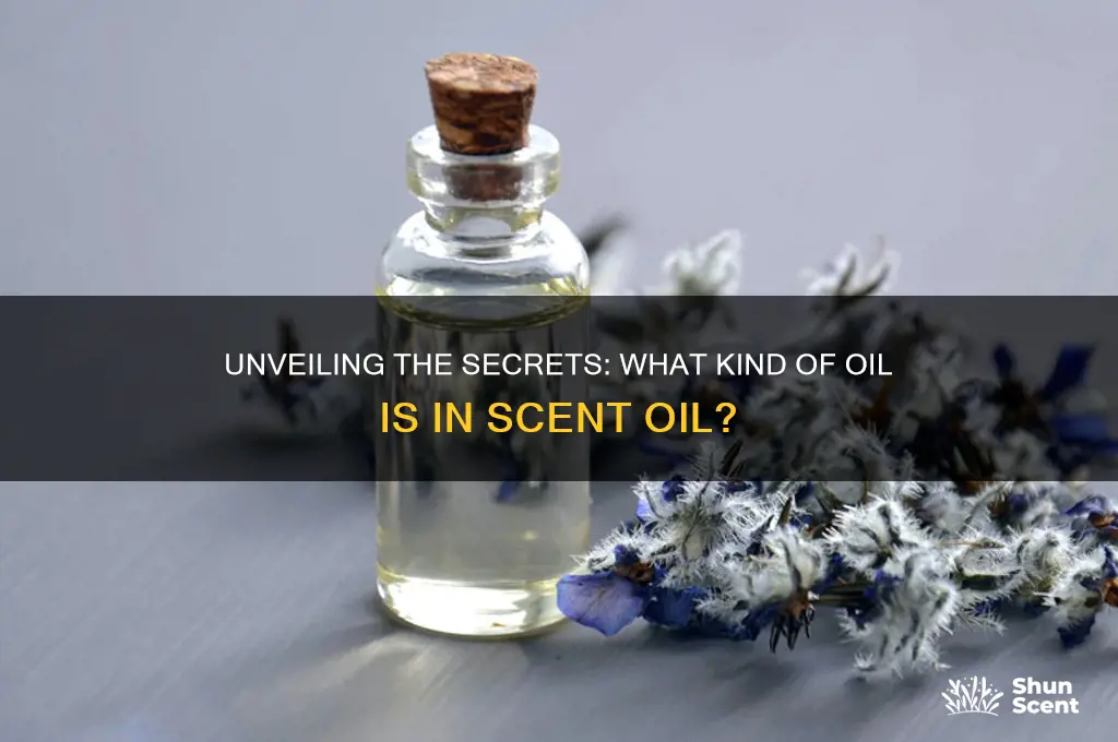 what kind of oil is in scent oil