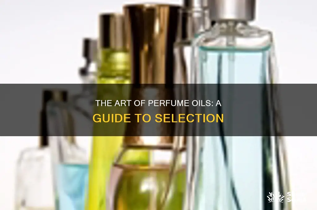 what kind of oils to use for perfume making