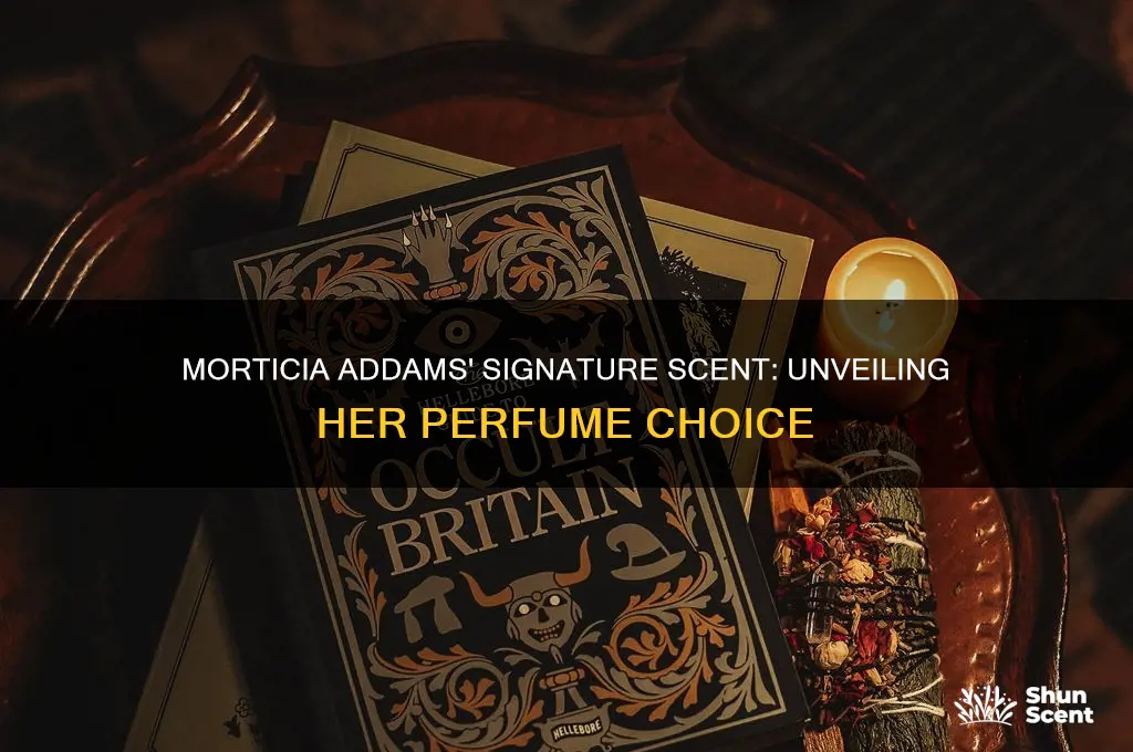 what kind of perfume did morticia addams use