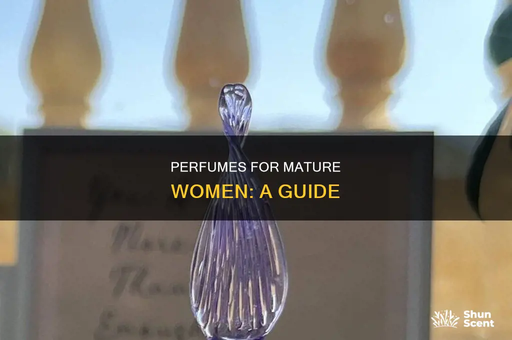 what kind of perfume do old ladies wear