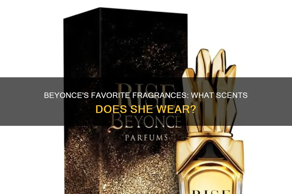 what kind of perfume does beyonce wear
