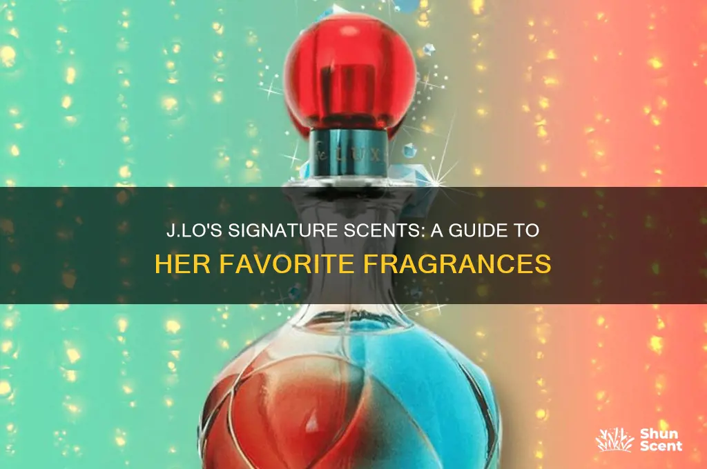 what kind of perfume does jlo wear