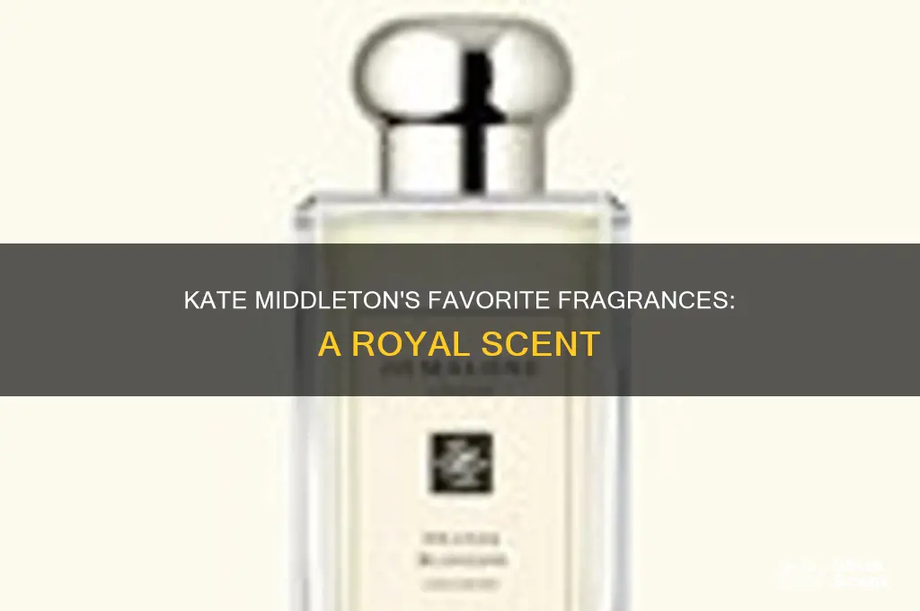 what kind of perfume does kate middleton wear