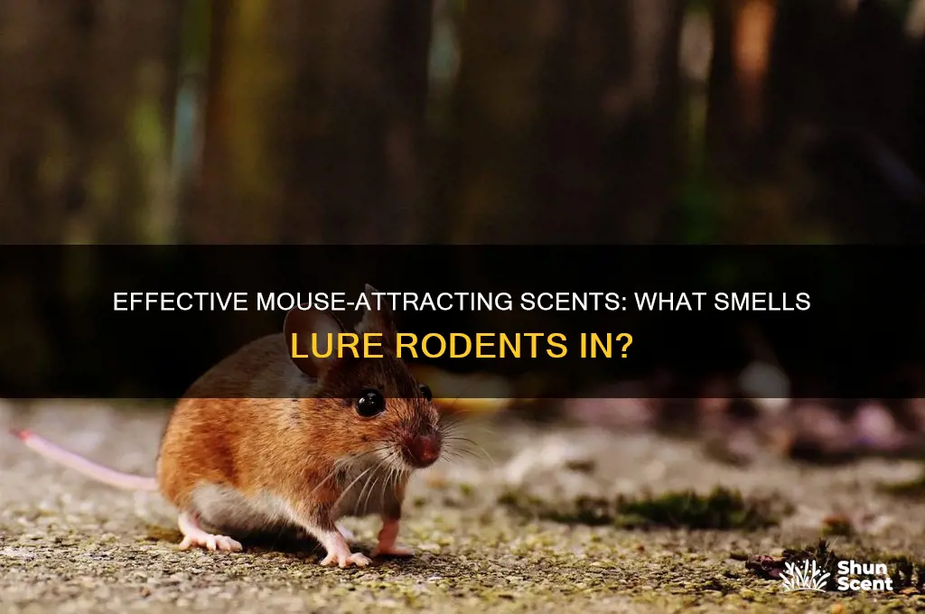 what kind of scent can lure a mouse