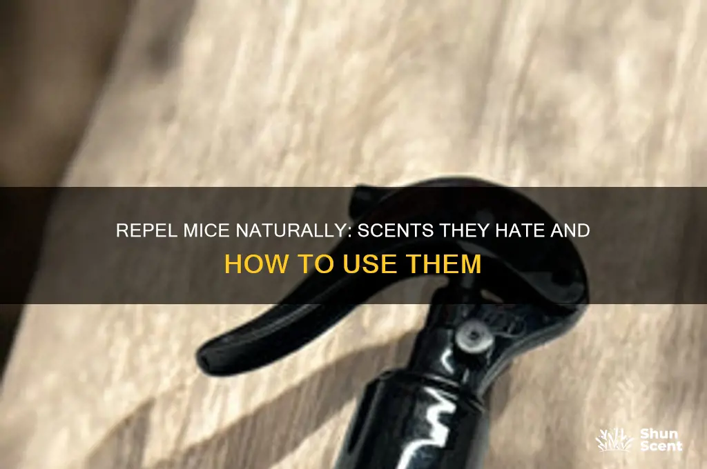 what kind of scent do mice hate