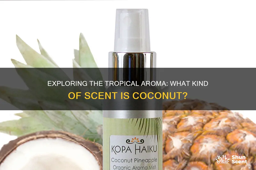 what kind of scent is coconut