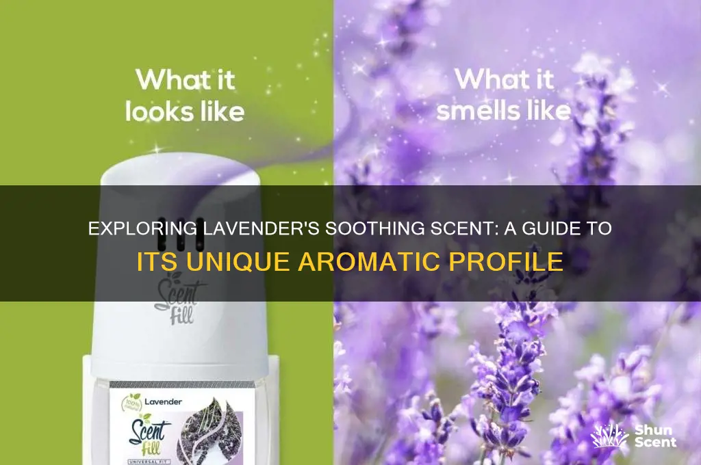 what kind of scent is lavender