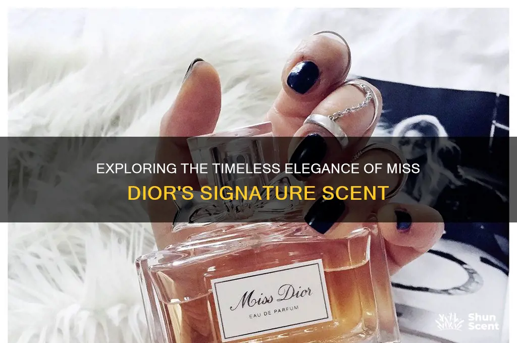 what kind of scent is miss dior