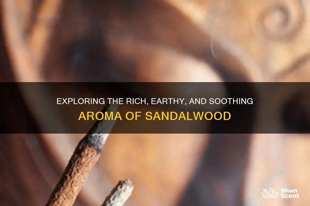 what kind of scent is sandalwood