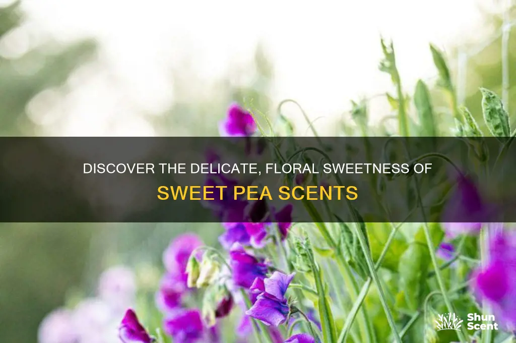 what kind of scent is sweet pea