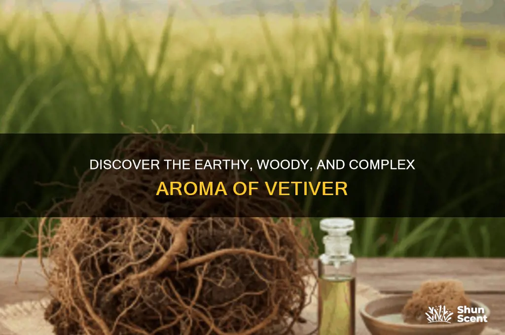 what kind of scent is vetiver