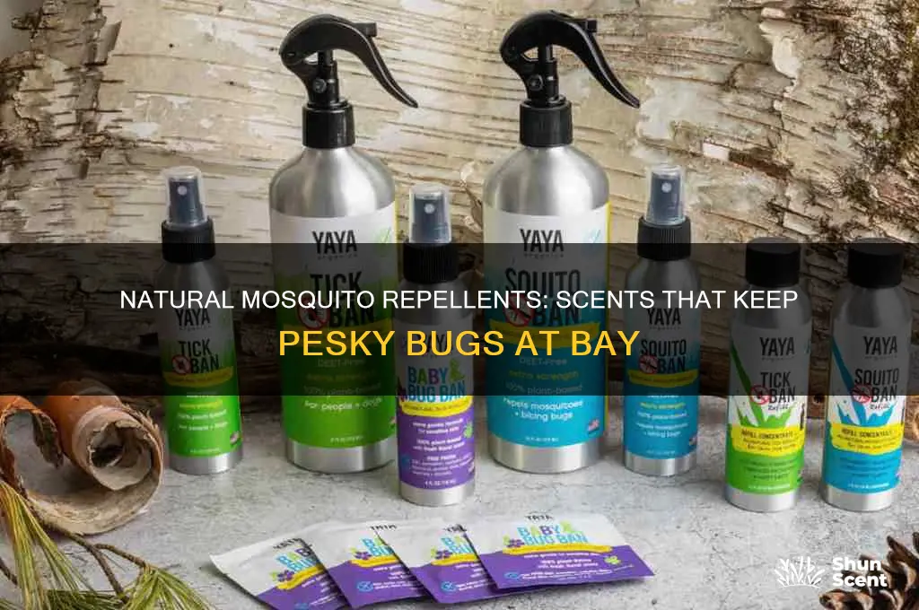 what kind of scents get rid of mosquitoes
