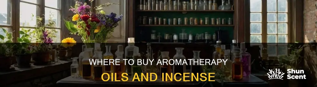 what kind of shops sell aromatherapy oils and incense