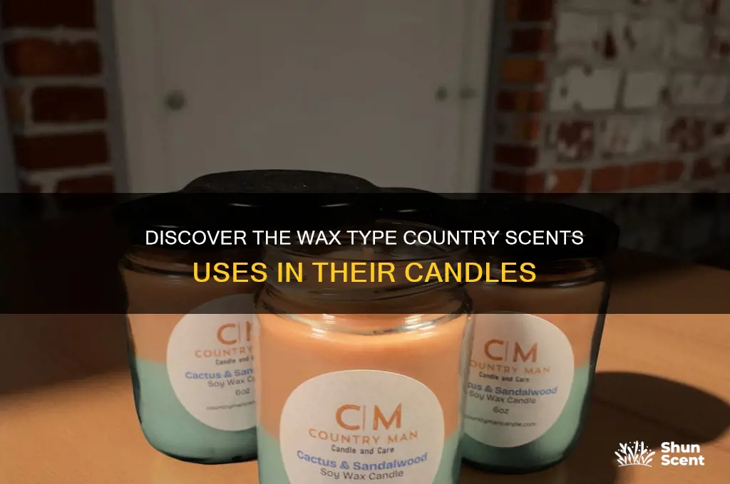 what kind of wax does country scents use