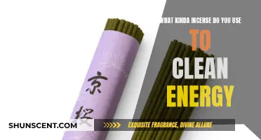 Cleansing Negative Energy with Incense Scents