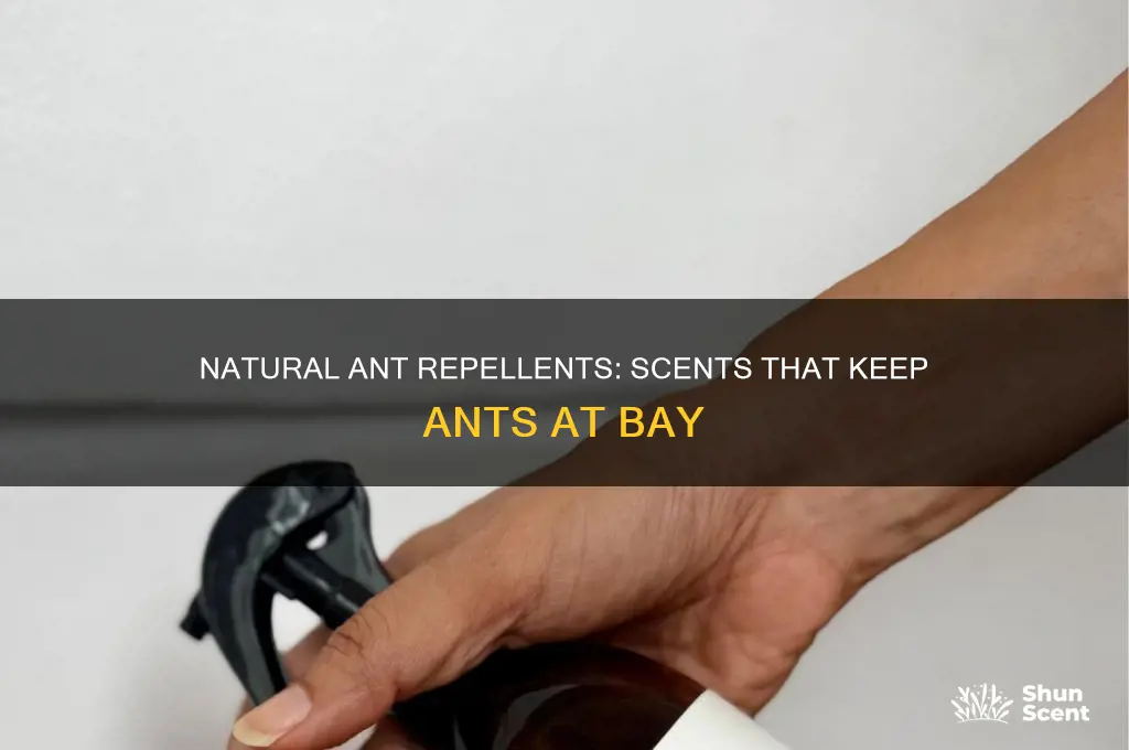 what kinds of scents repel ants