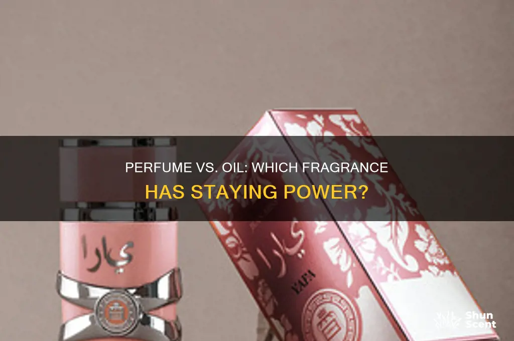 what lasts longer perfume or oil