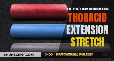 Foam Roller Length for Thoracic Extension Stretches