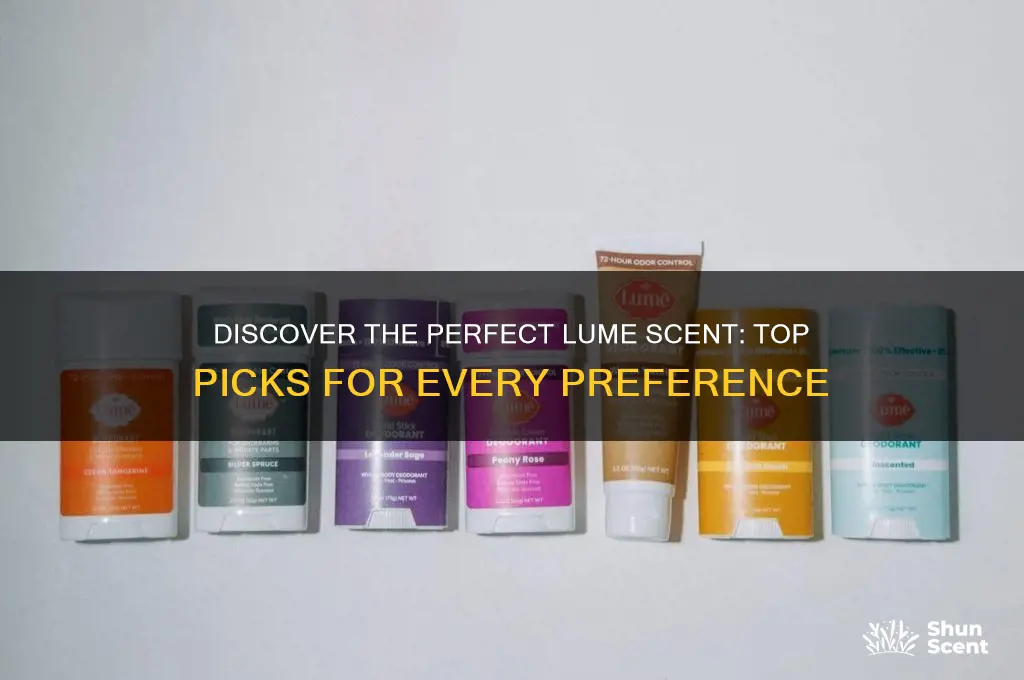 what lume scent is best