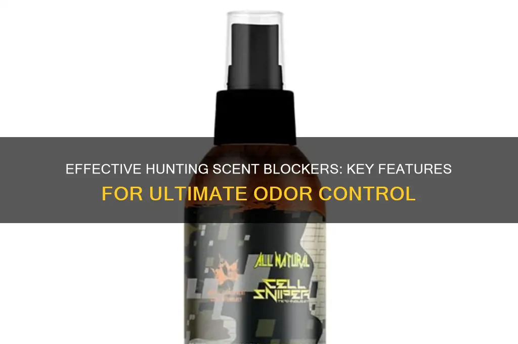 what makes a good scent blocker for hunting