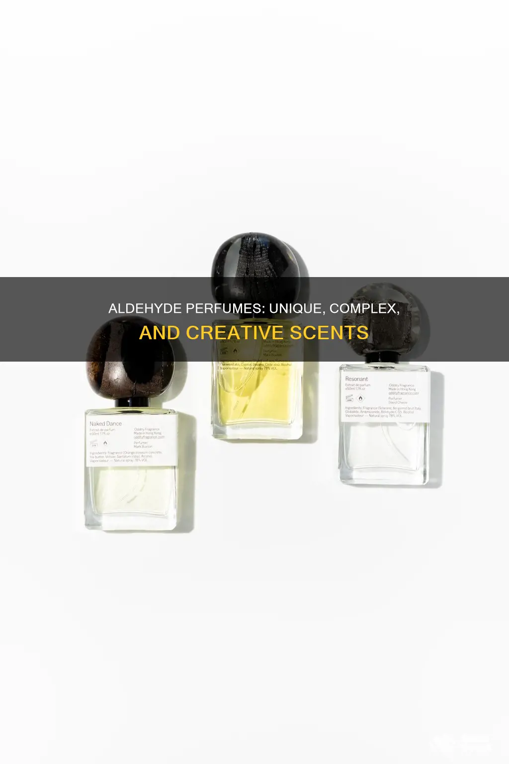 what makes aldehyde perfume