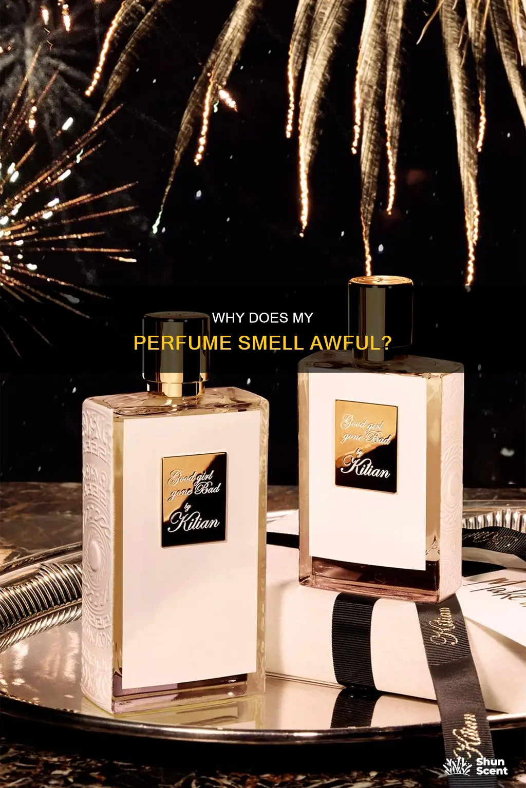 what makes my perfume smell horrible on me