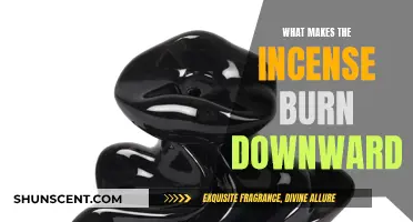 How Incense Burns Downward: The Science Behind It