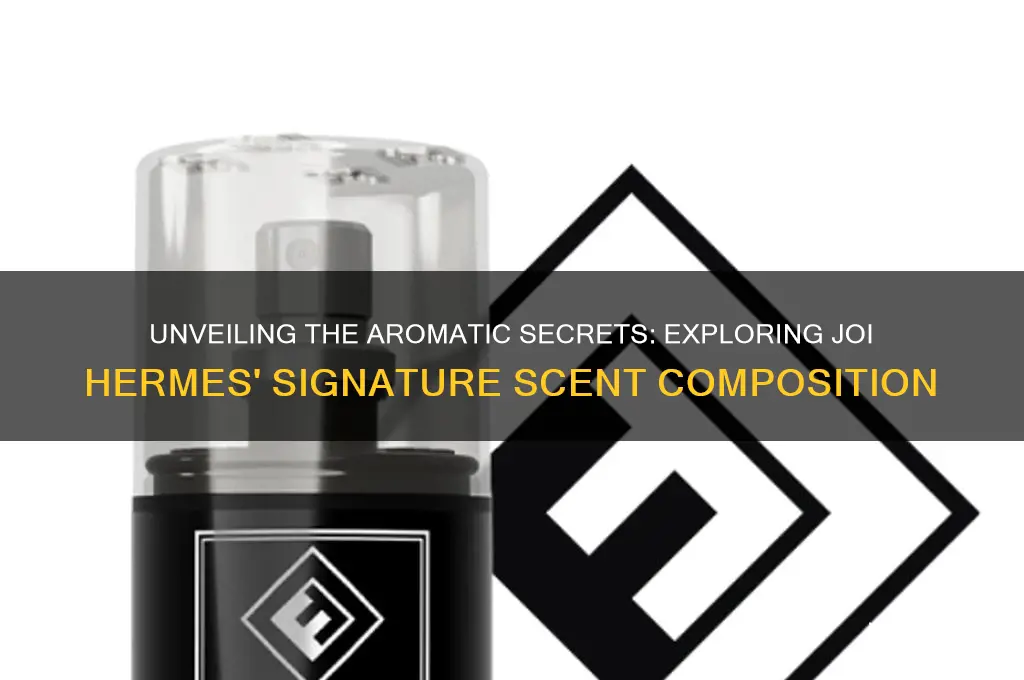 what makes up the scent in joi hermes
