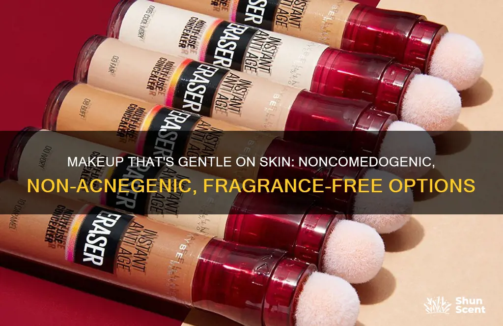 what makeup is noncomedogenic non-acnegenic and fragrance-free