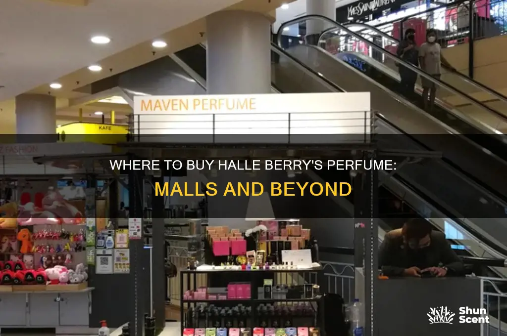 what mall sells halle berry perfume