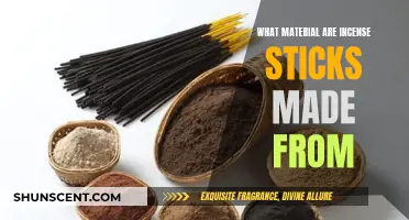 Incense Sticks: What Are They Made Of?